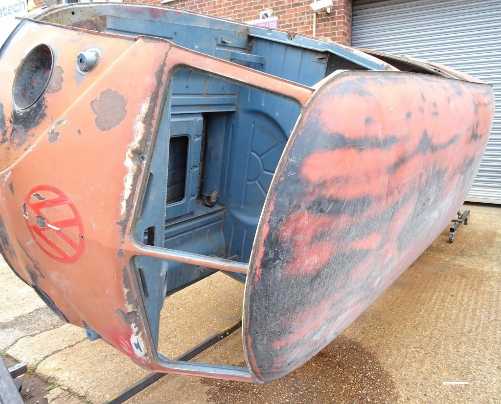 Classic car blasting | Blast Cleaning & Powder Coating Essex gallery image 4