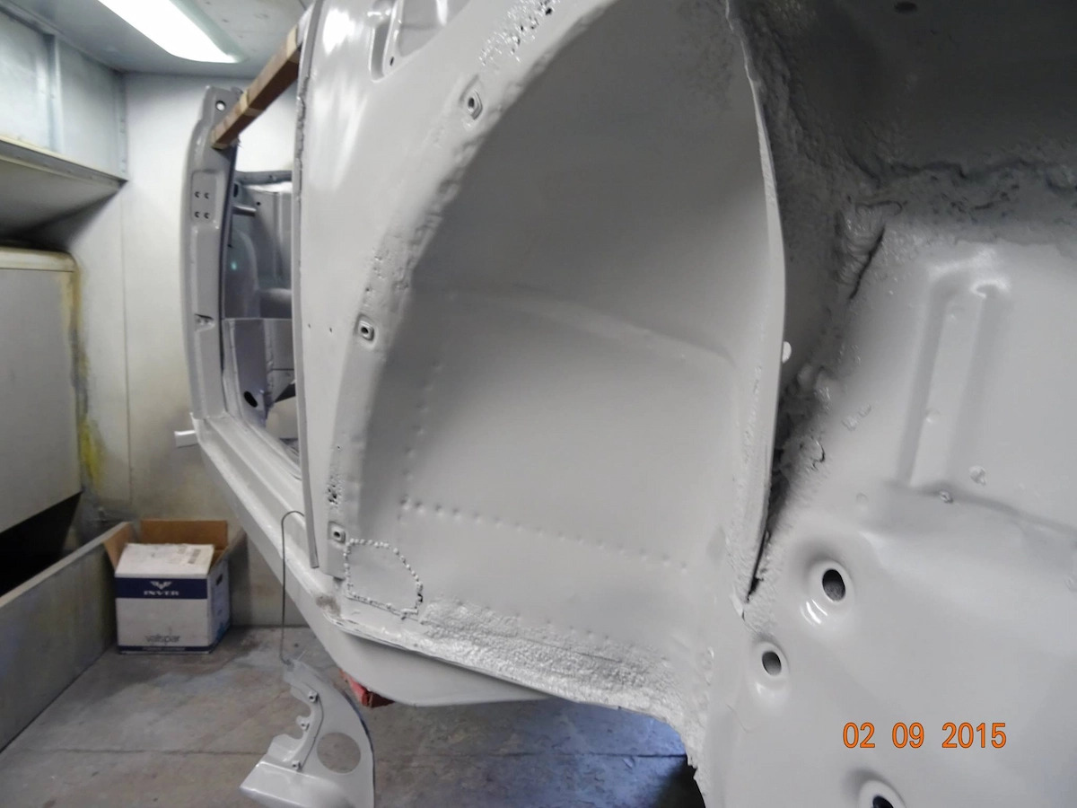 Classic car blasting | Blast Cleaning & Powder Coating Essex gallery image 4