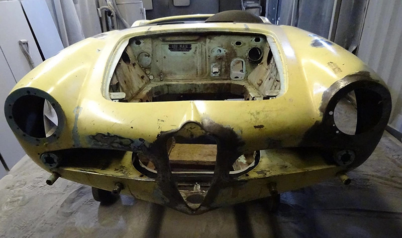 Classic car blasting | Blast Cleaning & Powder Coating Essex gallery image 6