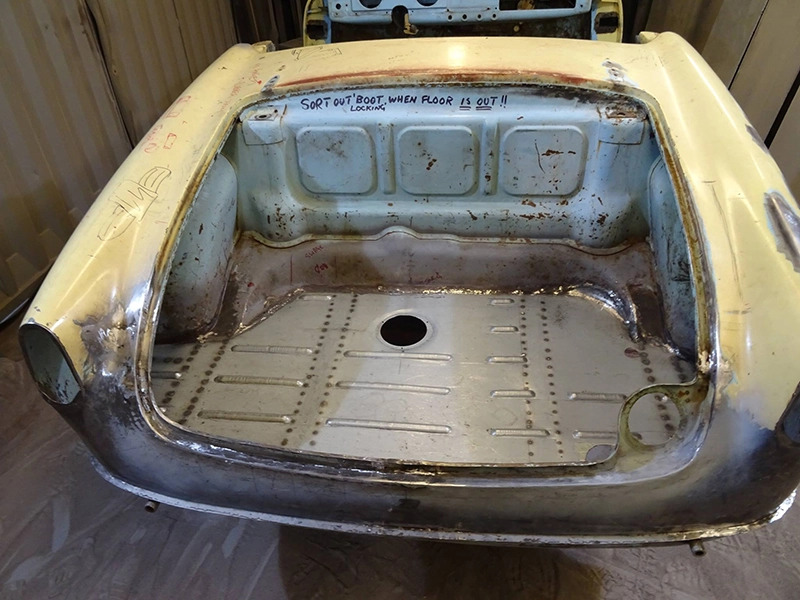 Classic car blasting | Blast Cleaning & Powder Coating Essex gallery image 7