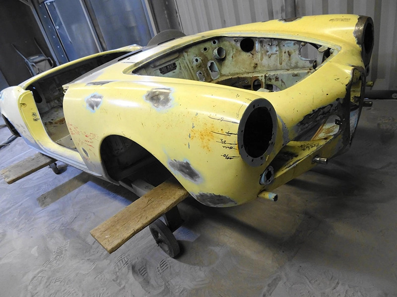 Classic car blasting | Blast Cleaning & Powder Coating Essex gallery image 2