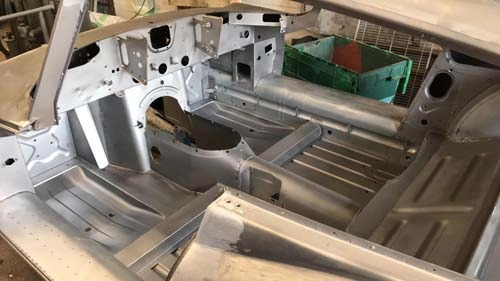 Classic car blasting | Blast Cleaning & Powder Coating Essex gallery image 2