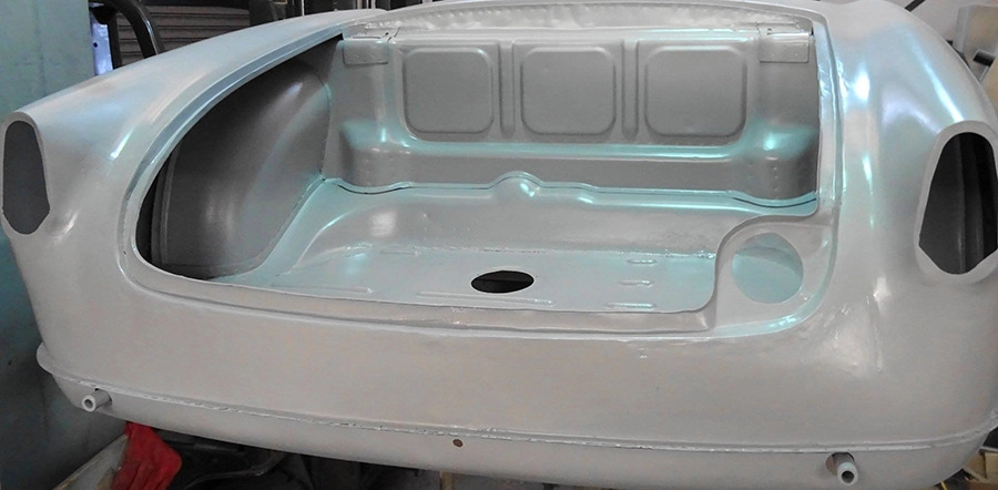 Classic car blasting | Blast Cleaning & Powder Coating Essex gallery image 17