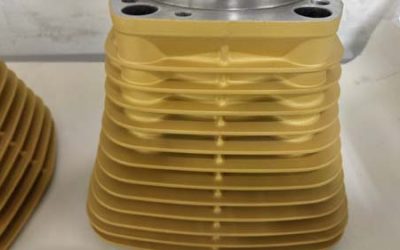 Barrells with gold ceramic