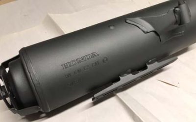Some Powder Coated Exhaust Work