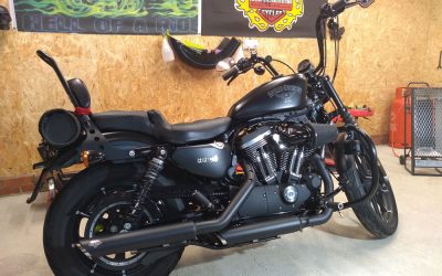 Harley Davidson Sportster heat shields