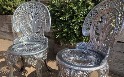 Beautifully Restored Garden Table & Chairs