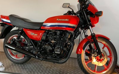 Powder Coating & Ceramic Work on this Beautiful Kawasaki GP750
