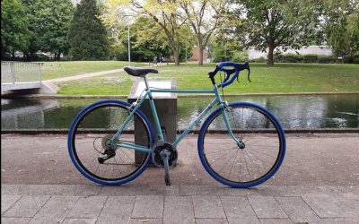 Just been for my first ride on my powder-coated frame…