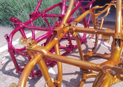 Quad Frames Finished In Metallic Root Beer 3