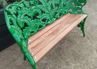 Victorian Cast Iron Bench 4
