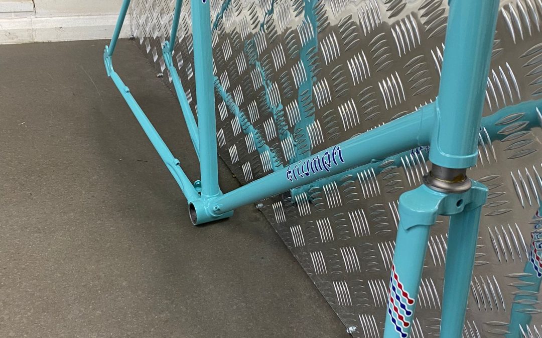 Powder Coated Bike Frames