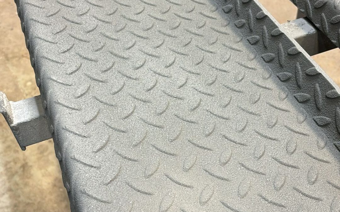 Anti-Slip Metal Coating