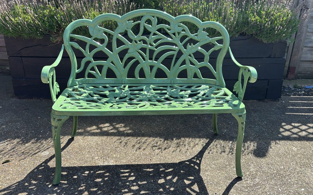 A Selection of our Garden Furniture Restorations…