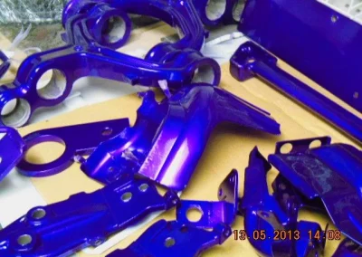 6 Various Motorycle Powdercoated Frames 1
