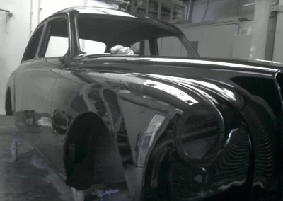 After Car Body Blasting Close View Showcase