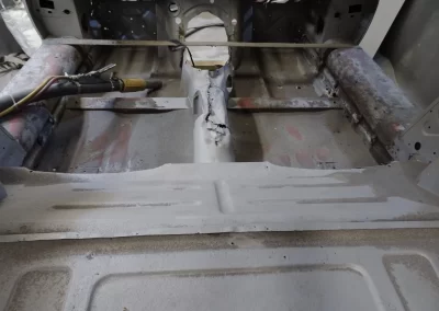 Another Damage E Type Blasting And Coating Vehicle Work In Uk