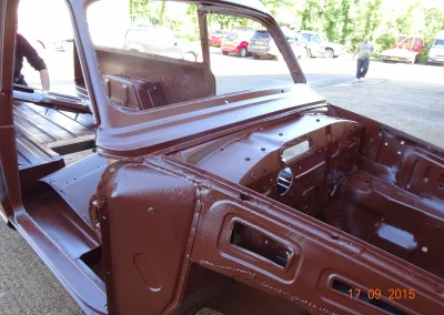 Austin A60 Van Blasted 6
