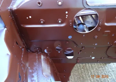 Austin A60 Van Blasted Coating