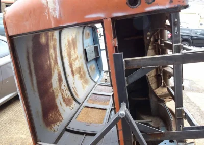 Before Color Coating Vehicle Body