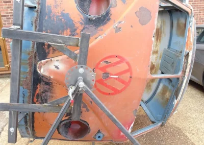 Before Powder Coating Head