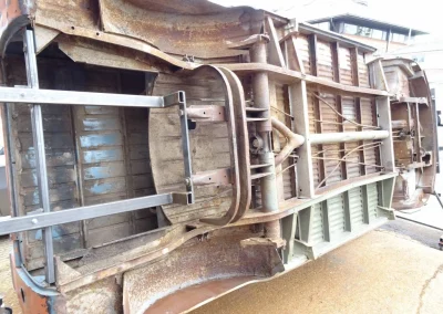 Before Powder Coating Head Working