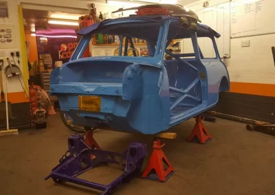 Blast Cleaned Body Shell