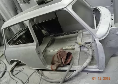 Car Body Parts Blasting