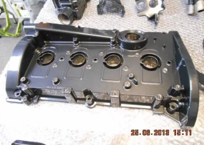 Cars Engine Parts Black Chrome