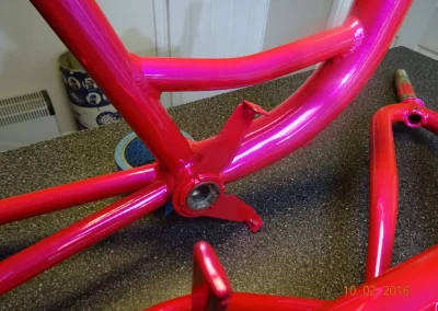 Dazzling Pink Bicycle Frame 2 1024x768