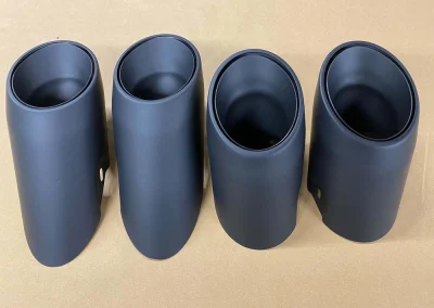 Exhaust Tips Ceramic Glacier Black