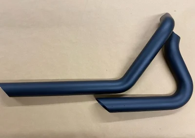 Harley Davidson Heat Sheilds Gloss Black Powder Coat