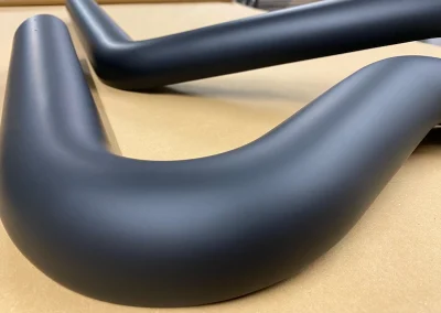 Harley Davidson Heat Sheilds Gloss Black Powder Coats