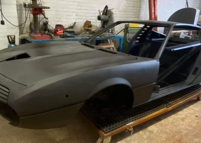Luxurey Cars Blasting And Coating Side View