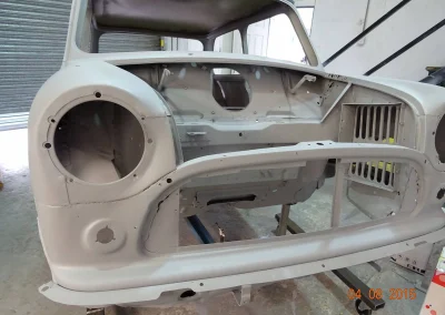 Mini Car Head Powder Coating