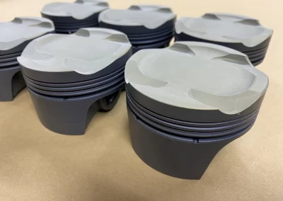 Pistons Scaled Powdered Coated