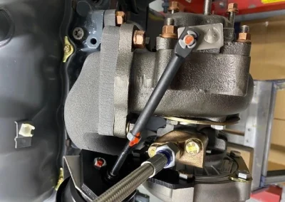 Plasma Treated Cast Iron Manifold Part