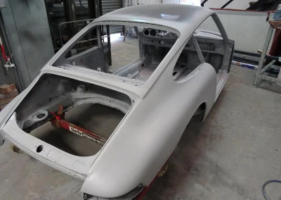 Porsche Body Chassis Powder Coating