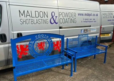 Powder Coated Bench Seats 1