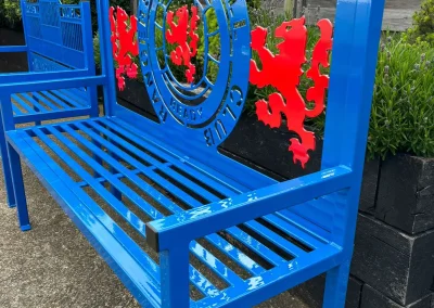 Powder Coated Bench Seats 2