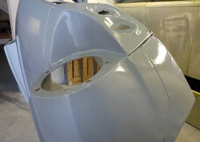 Triumph Spitfire Chassis For Blasting Body Parts Shinning