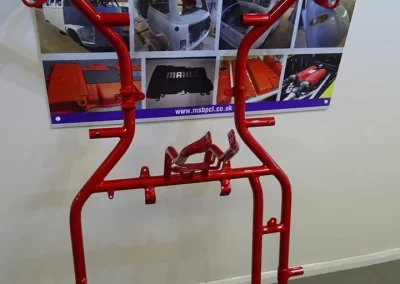Vehicle Chassis Powdercoated