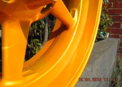 Yellow Powdercoatedwheels July15 2