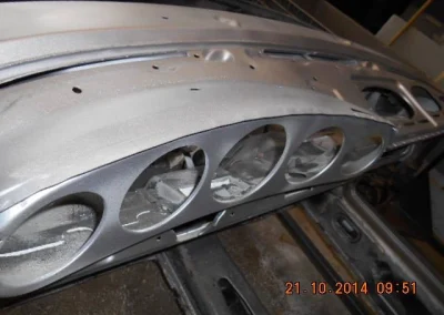Bead Blasting Body Shell Coating