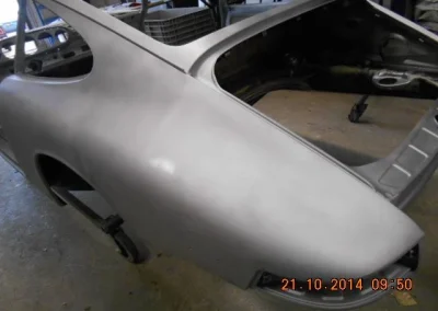 Bead Blasting Body Shell Coating Color