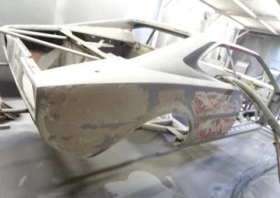Blasting And Coating On Ferrari 308gt Body
