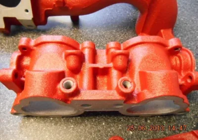 Crackle Red Engine Parts