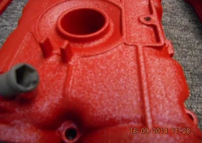 Crackle Red Farrari Cam Covers4