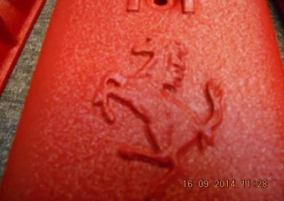 Crackle Red Farrari Cam Covers6