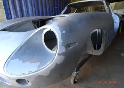 Luxury Car Ferrari Body Blasting